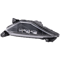 Front, Driver Side LED Fog Light, With bulb(s)