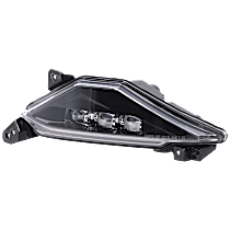 Front, Driver Side LED Fog Light, With bulb(s), CAPA Certified