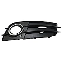 Front, Passenger Side Fog Light Trim, mfrbodycodename : B8, 4th Generation, For Models With S-Line Package, Without Adaptive Cruise Control, Primed