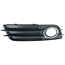 Front, Driver Side Fog Light Trim, mfrbodycodename : B8, 4th Generation, For Models With S-Line Package, Without Adaptive Cruise Control, Primed