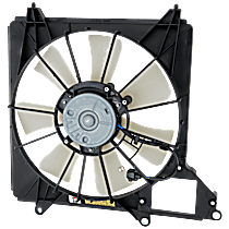 OE Replacement Passenger Side Radiator Fan, 3.6L Engine, w/o Control Module