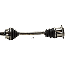 Front, Driver or Passenger Side Axle Assembly, New, 3.2L 6Cyl Automatic CVT, Transaxle