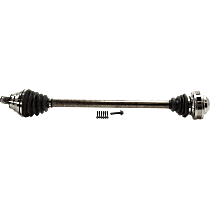Front, Passenger Side Axle Assembly, New