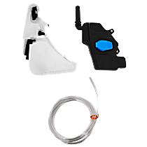 Washer Reservoir, With Pump, 8 Cyl 4.0L - Front