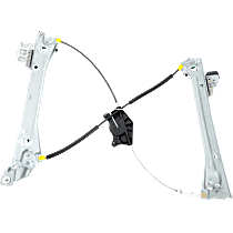 Convertible Front, Driver Side Power Window Regulator, Without Motor