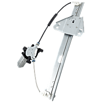 Rear, Passenger Side Window Regulator, Power, Base Model
