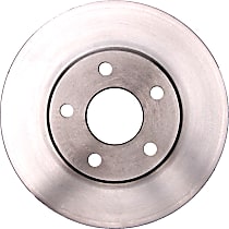 5061R Front Brake Disc, Plain Surface, Solid, 5 Lugs 9.7 in. R-Line Series