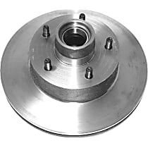 5214R Front, Driver or Passenger Side Brake Disc, Plain Surface, Vented, 5 Lugs 279.65 mm R-Line Series