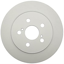 Rear, Driver or Passenger Side Brake Disc, Plain Surface, Solid, Element3 Series