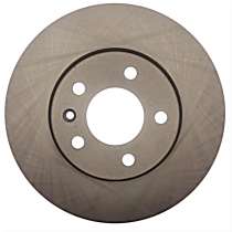 Front Brake Disc, Plain Surface, Vented, 5 Lugs, 179.5 mm ID, 300.2 mm OD, Luxury, 2.0L 4Cyl, R-Line Series