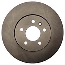 Front, Driver or Passenger Side Brake Disc, Plain Surface, Vented, 5 Lugs, 191.1 mm ID, 321.1 mm OD, Premium Luxury, 2.7L 4Cyl, R-Line Series