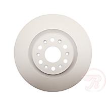 Front, Driver or Passenger Side Brake Disc, Plain Surface, Vented, 6 Lugs, 214.12 mm ID and 344.93 mm OD, GM Brake Code JL9, Element3 Series