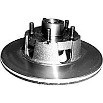 6004R Front Brake Disc, Plain Surface, 5 Lugs, 286.77 mm,, R-Line Series