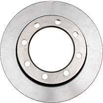 Front, Driver or Passenger Side Brake Disc, Plain Surface, Vented, 8 Lugs, 319.02 mm, 4WD, Four Wheel Drive, XLT, 5.8L 8Cyl, R-Line Series