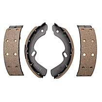 Rear Brake Shoe Set, DIESEL - Rear