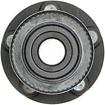 Rear, Driver or Passenger Side Wheel Hub, With Rear Disc Brake, 5 Lugs, With Bearing, R-Line Series