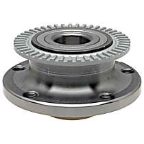 Rear, Driver or Passenger Side Wheel Hub, 5 Lugs, With Bearing, R-Line Series