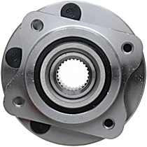 Front, Driver or Passenger Side Wheel Hub, 5 Lugs, With Bearing, R-Line Series