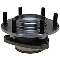 Front, Driver or Passenger Side Wheel Hub, 6 Lugs, R-Line Series