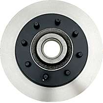 76808 Front, Driver or Passenger Side Brake Disc, Plain Surface, 8 Lugs, 325.63 mm,, Specialty Truck, Medium Duty & School Bus Series