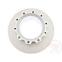 Front or Rear, Driver or Passenger Side Brake Disc, Plain Surface, Vented, 10 Lugs, Specialty Truck, Medium Duty & School Bus Series