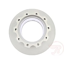 Front or Rear, Driver or Passenger Side Brake Disc, Plain Surface, Vented, 10 Lugs, Bendix ESD225 ADB Caliper, Specialty Truck, Medium Duty & School Bus Series - Front or Rear, Driver or Passenger Side