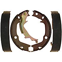 889PG Parking Brake Shoe - Direct Fit, 2-Wheel Set