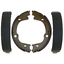 Parking Brake Shoe - Direct Fit, 2-Wheel Set