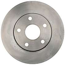 Front Brake Disc, Plain Surface, Vented, 5 Lugs, 271.02 mm, -Wheel ABS, With  Disc Brake, With Rear Disc Brake, 2.4L 4Cyl, R-Line Series