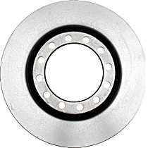 Front, Driver or Passenger Side Brake Disc, Plain Surface, Vented, 12 Lugs, 293.12 mm, Specialty Truck, Medium Duty & School Bus Series