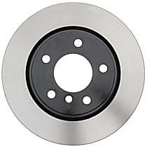 Rear Brake Disc, Plain Surface, Vented, 5 Lugs, 2.5L 6Cyl, R-Line Series