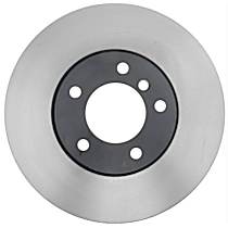 Front Brake Disc, Plain Surface, Vented, 5 Lugs, 2.5L 6Cyl, R-Line Series