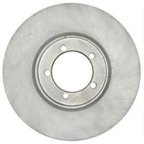 9841R Front Brake Disc, Plain Surface, Solid, 5 Lugs, 279.91 mm,, R-Line Series