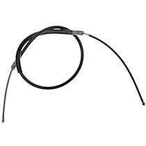 Parking Brake Cable, With Front Disc Brake, With Rear Drum Brake - Rear, Passenger Side