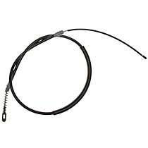 Parking Brake Cable, With Front Disc Brake, With Rear Disc Brake - Rear