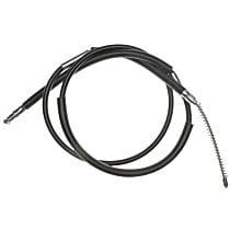 Parking Brake Cable, Non-ABS - Rear, Driver Side