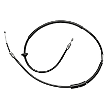 Parking Brake Cable, With Front Disc Brake, With Rear Drum Brake - Rear
