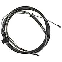 Parking Brake Cable, With Front Disc Brake, With Rear Disc Brake - Rear, Passenger Side