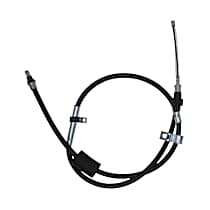 Parking Brake Cable, With Front Disc Brake, With Rear Disc Brake - Rear, Driver Side