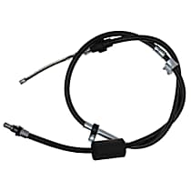 Parking Brake Cable, With Front Disc Brake, With Rear Disc Brake - Rear, Passenger Side