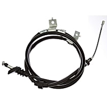 Parking Brake Cable - Rear, Driver Side