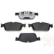 Front Hybrid (Ceramic and Semi-Metallic) Brake Pad Set, Element3 Hybrid Series