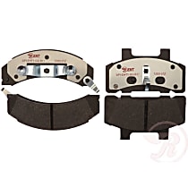 EHT215 Front Element3 Hybrid Series Hybrid (Ceramic and Semi-Metallic) Brake Pad Set