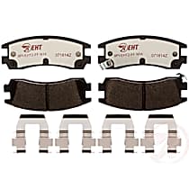 EHT508H Rear Element3 Hybrid Series Hybrid (Ceramic and Semi-Metallic) Brake Pad Set