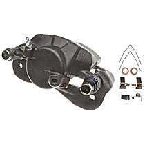 Front, Passenger Side Brake Caliper, With Rear Drum Brake, All Wheel Drive, R-Line Series