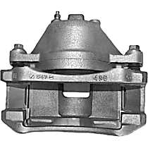 Front, Driver Side Brake Caliper, With Rear Drum Brake, All Wheel Drive, R-Line Series