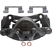 Front, Passenger Side Brake Caliper, With Rear Drum Brake, All Wheel Drive, R-Line Series