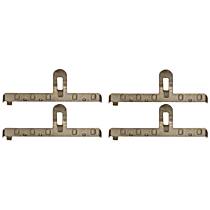 H5483 Direct Fit Disc Brake Anti-Rattle Clip, Set of 4