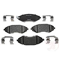 Front Ceramic Brake Pad Set, R-Line Series