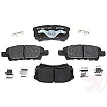 Rear Ceramic Brake Pad Set, All Wheel Drive, R-Line Series